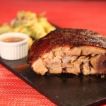 Chicharrón de lacón.