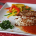Cochinillo segoviano al brandy.