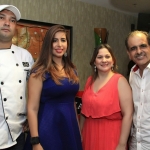 Foto 1 - José Báez, Sonia Moreno, Jasmine Pérez y José Moreno.