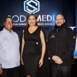 PRINCIPAL. Ramón Chávez R., Amelia Reyes y Omar Rivera