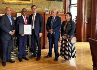Dr. Rafael Montero destaca en Boston y recibe reconocimientos en Rhode Island durante agenda internacional en Estados Unidos