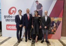 Grabo Estilo presenta las últimas tendencias en uniformes profesionales de Velilla durante desfile en Santo Domingo